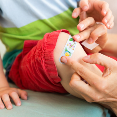 Cassetta pronto soccorso bambino