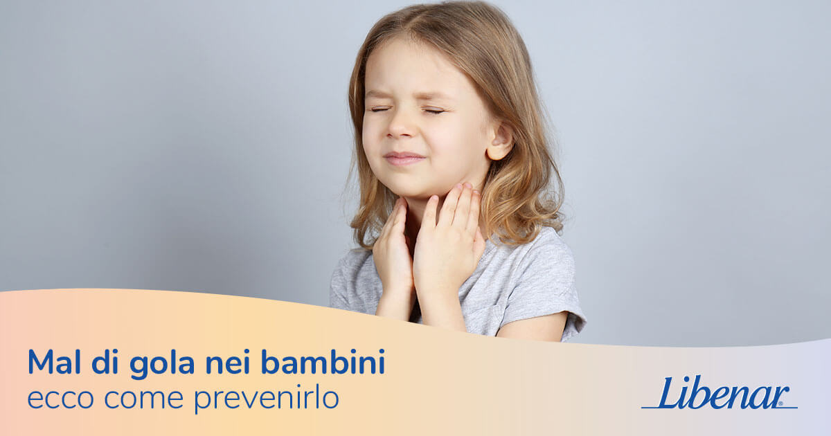 figlio 8 anni mangiando sensazione lato gola